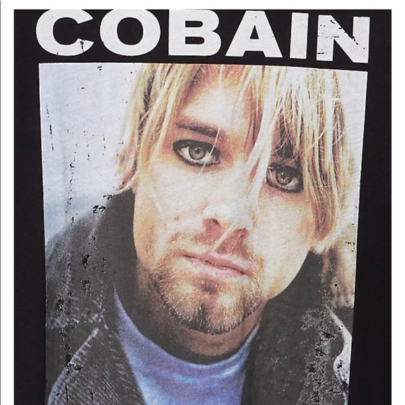 TORRID WOMEN’S CLASSIC FIT CREW TEE - KURT COBAIN BLACK SIZE 4X NWT - Picture 4 of 4